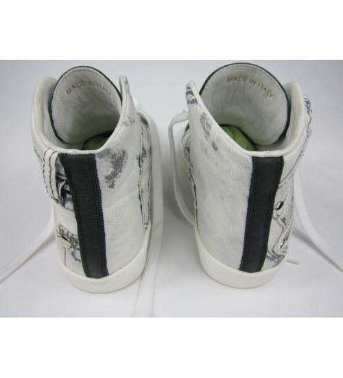 Deluxe handmade sneakers black&white design